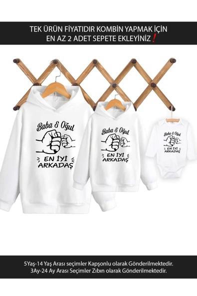 Baba Oğul Kız En Iyi Arkadaş(TEK ÜRÜN FİYATIDIR KOMBİN YAPMAK İÇİN EN AZ 2 ADET SEPETE EKLEYİNİZ)