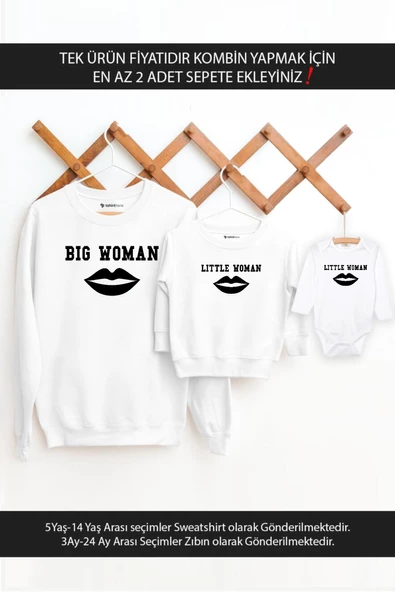 Big Woman Little Woman Anne Kız(TEK ÜRÜN FİYATIDIR KOMBİN YAPMAK İÇİN EN AZ 2 ADET SEPETE EKLEYİNİZ)