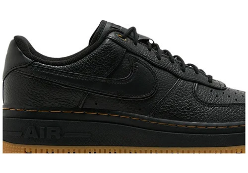 Nike AF1 luxe black gum - Resim 3