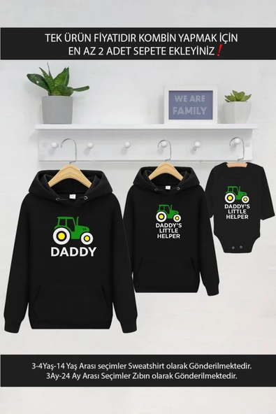 Daddy Little Helper Baba Oğul Kız TEK ÜRÜN FİYATIDIR KOMBİN YAPMAK İÇİN EN AZ 2 ADET SEPETE EKLE