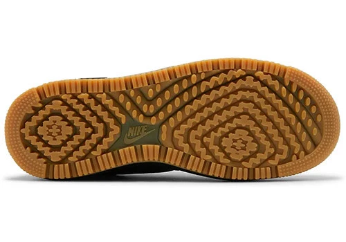 Nike AF1 luxe black gum - Resim 4