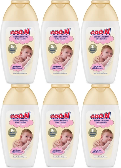 Goon Nemlendirici Bebek Bakım Losyonu 200ML (6 Lı Set)