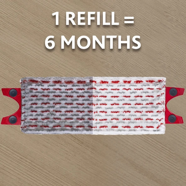 Vileda Ultramat Mikrofiber Yedek Mop (5 Li Set) - 4