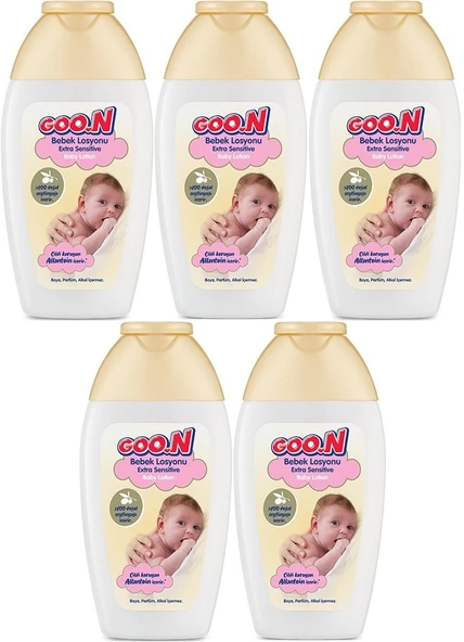 Goon Nemlendirici Bebek Bakım Losyonu 200ML (5 Li Set)