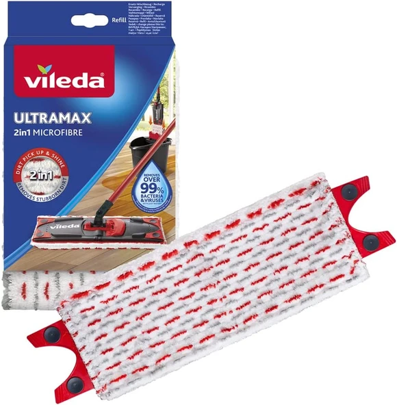 Vileda Ultramat Mikrofiber Yedek Mop (5 Li Set) - 2