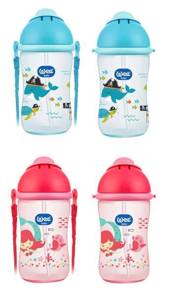 Wee Baby Pipetli Bardak 380ML (Kod:171) Seçenekli