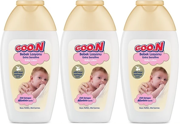 Goon Nemlendirici Bebek Bakım Losyonu 200ML (3 Lü Set)