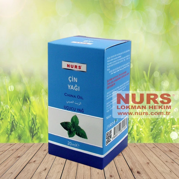 NURS LOKMAN ÇİN YAĞI 20 ML SAF VE SOĞUK SIKIM