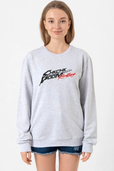Stray Kids Chk Chk Boom Grimelanj Kadın 2ip Sweatshirt - Resim 2
