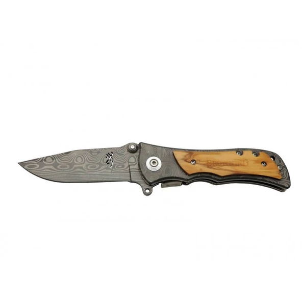Browning 2-32 Damascus Çakı 20 cm Manuel