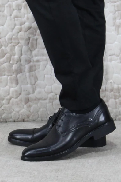 Mehmet Mete 32011 İç Ve Dış Orijinal Hakiki Deri Klasik Ayakkabı Erkek Ayakkabı - Resim 3