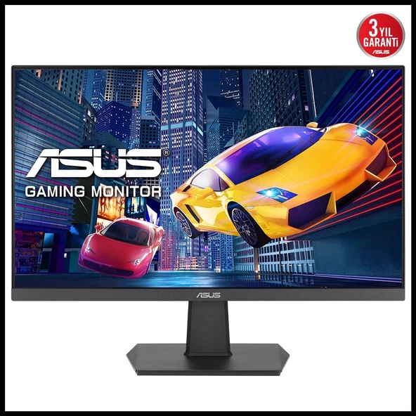 Asus Va24ehf 23.8" 1ms, 100hz, Full Hd, Hdmı, D-sub, Ips Led, Çerçevesiz Tasarım, Düşük Mavi Işık, Freesync Gamıng