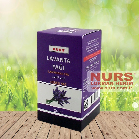 NURS LOKMAN LAVANTA YAĞI 20 ML SAF VE SOĞUK SIKIM