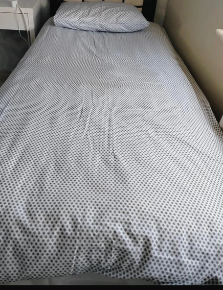 English Home Kolay Ütülenir Tek Kişilik Nevresim Takımı - 6