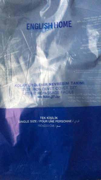 English Home Kolay Ütülenir Tek Kişilik Nevresim Takımı - 5