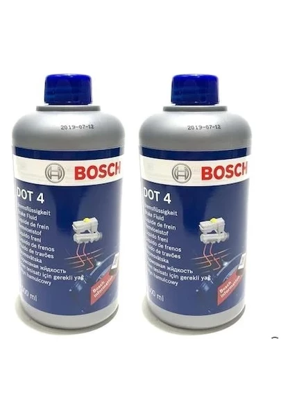 Bosch Dot 4 Fren Hidroliği 500 ml X 2 adet