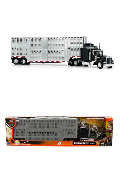 1:43 Ölçekte Gerçekçi Taşıyıcı Tır: Long Haul Kenworth - 4