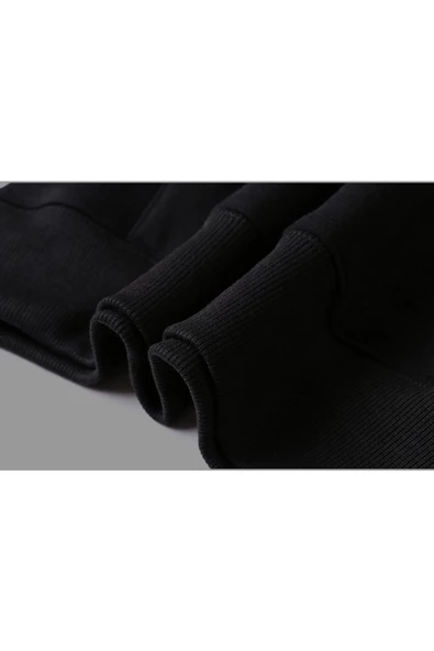 Ghost Of Tsushima Samurai Mask Siyah Çocuk 2ip Sweatshirt - 3