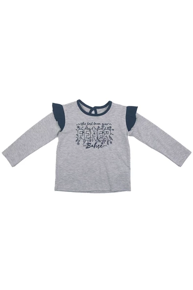 Fenerbahçe Orijinal Lisanslı Uzun Kol Lacivert Bebek Sweat Hediyelik Ahşap Kutulu - 3