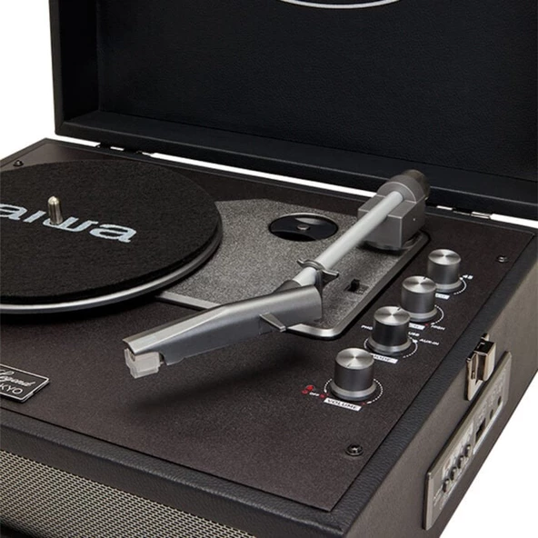 Aiwa VPX-1971BK Bluetooth Plak Çalar - 5