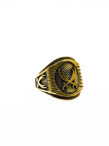 Zülfikar Kılıcı Şekilli Erkek Ayarlanabilir Yüzük euy1258 - 3