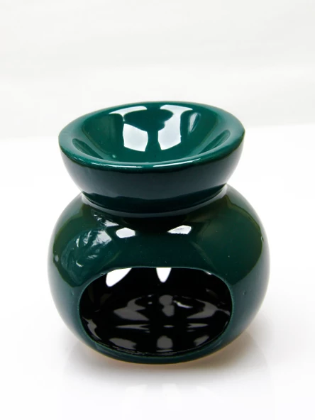 Lotus Çiçeği Seramik Dekoratif Buhurdanlık eshabuky - 4