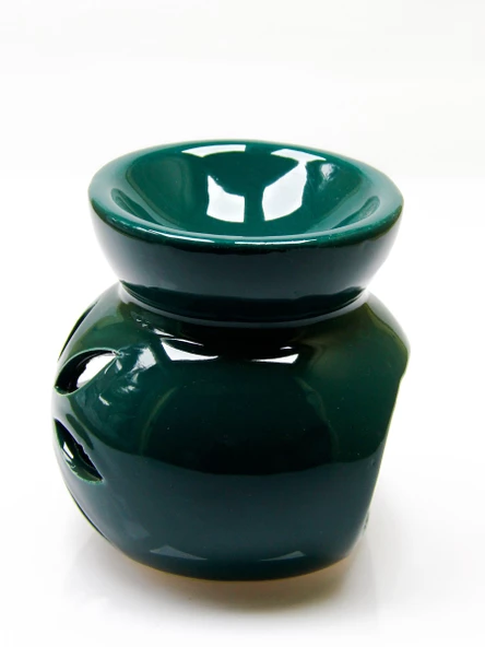 Lotus Çiçeği Seramik Dekoratif Buhurdanlık eshabuky - 2