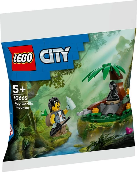 Lego City Yavru Goril Karşılaşması 30665