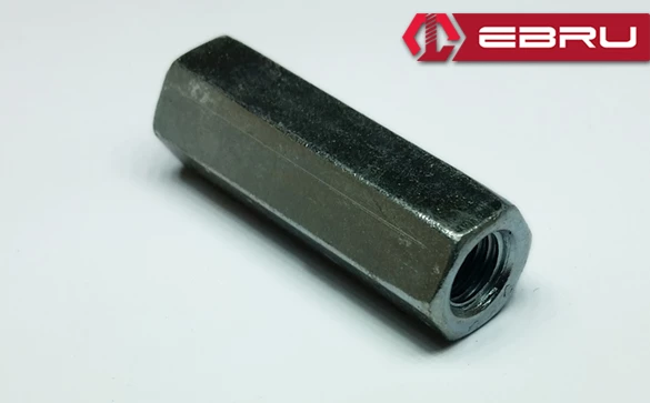 Ebru Altıköşe Uzatma Somunu M12x40 - 2 Adet