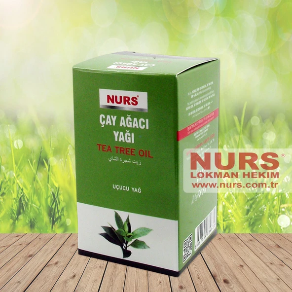 NURS LOKMAN ÇAY AĞACI YAĞI 20 ML SAF VE SOĞUK SIKIM