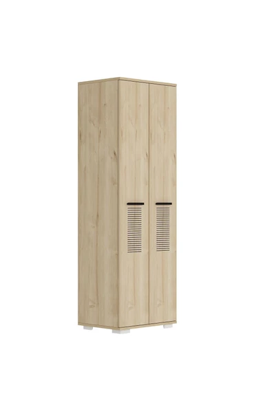 DEMONTE DECOR ASİMO (B) 2 KAPAKLI GARDIROP SAFİRMEŞE - 4