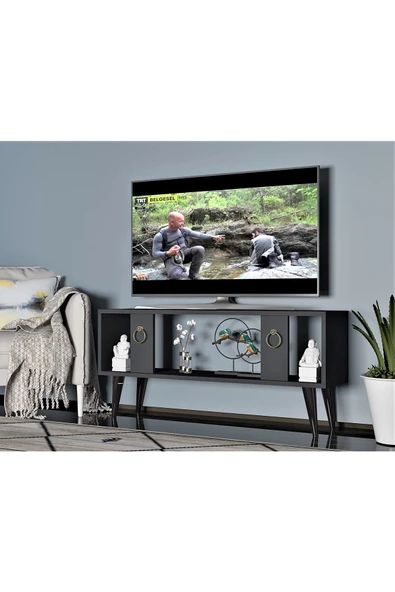 DEMONTE DECOR Peradd Tv Sehpasi Antrasi?t - 2