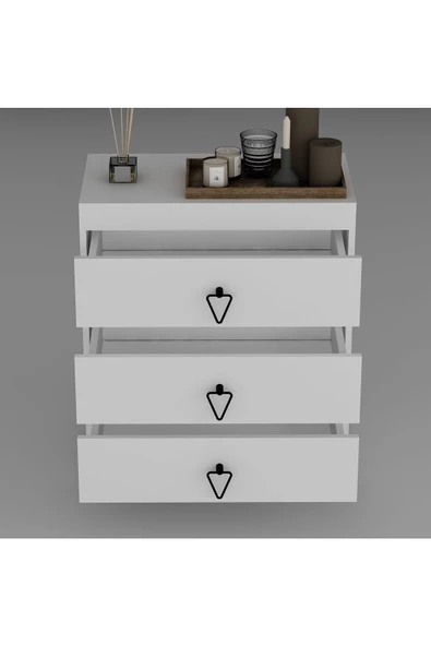 DEMONTE DECOR NİRVANNA ÇOCUK GENÇ ODASI (C-L-S-P) BEYAZ-BEYAZ - 4