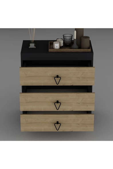 DEMONTE DECOR NİRVANNA ÇOCUK GENÇ ODASI (C-L-S-P) ANTRASİT-SAFİRMEŞE - 4