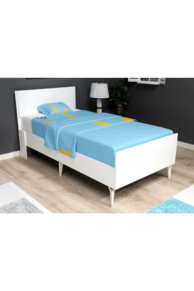 DEMONTE DECOR Nirvanna Çocuk Genç Odası Takımı (L-P-S-B) Beyaz-beyaz - 7