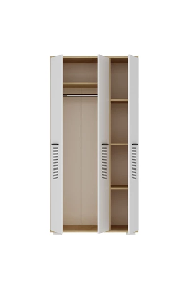 DEMONTE DECOR Assimo Çocuk Genç Odası Takımı (H-L-C) Safirmeşe-Beyaz - 3
