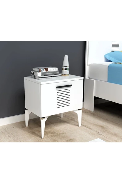 DEMONTE DECOR Asimo Çocuk Genç Odası Takımı (P-T-L-G) Beyaz-beyaz - 6