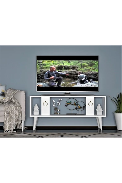 DEMONTE DECOR PERADD TV SEHPASI BEYAZ