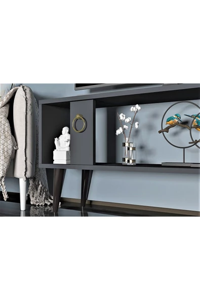 DEMONTE DECOR Peradd Tv Sehpasi Antrasi?t - 3