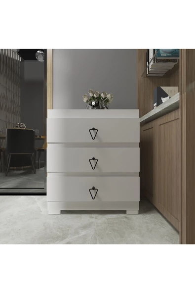 DEMONTE DECOR Nirvanna Çocuk Genç Odası Takımı (L-P-S-B) Beyaz-beyaz - 6