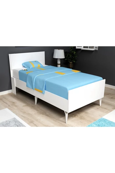 DEMONTE DECOR NİRVANNA ÇOCUK GENÇ ODASI (C-L-S-P) BEYAZ-SAFİRMEŞE - 6