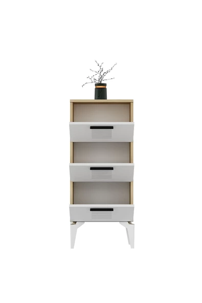 DEMONTE DECOR Asimo Çocuk Genç Odası Takımı (P-T-G-L-H-C) Safirmeşe-beyaz - 5