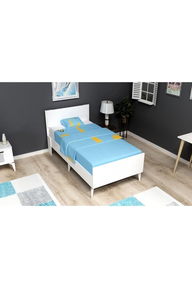 DEMONTE DECOR NİRVANNA TEK KİŞİLİK YATAK BEYAZ-BEYAZ