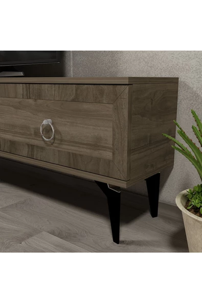 DEMONTE DECOR Sellen 180 Cm Tv Sehpası Ceviz-ceviz - 3
