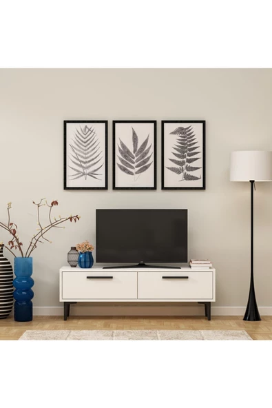 DEMONTE DECOR Leni Tv Ünitesi Beyaz