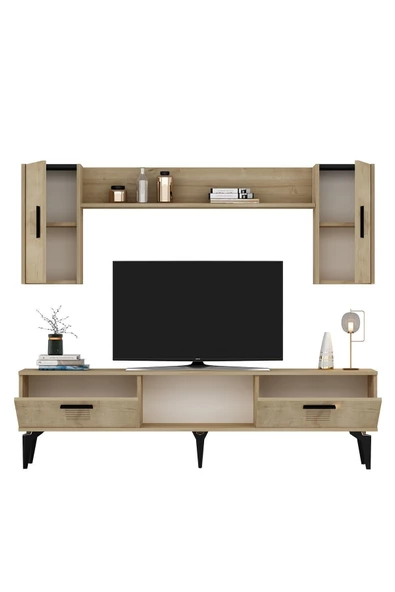 DEMONTE DECOR Asimo Tv Ünitesi Takım Safirmeşe-safirmeşe - 6