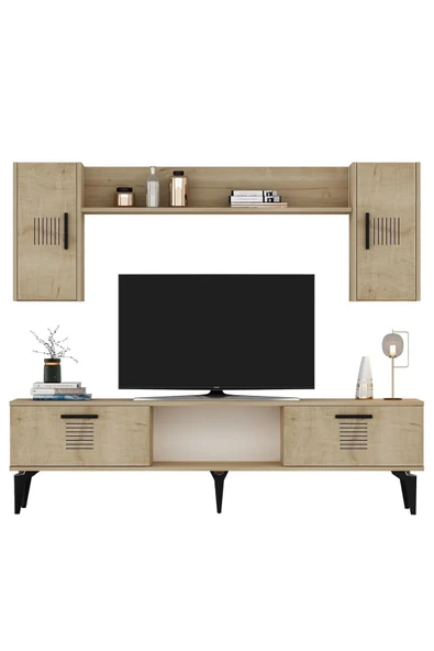 DEMONTE DECOR Asimo Tv Ünitesi Takım Safirmeşe-safirmeşe - 5