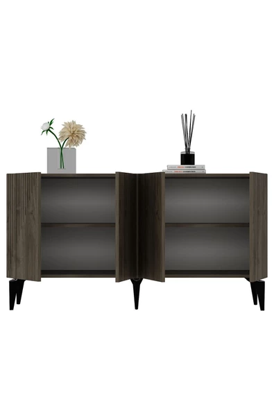 DEMONTE DECOR Grand Konsol Ceviz-ceviz - 7