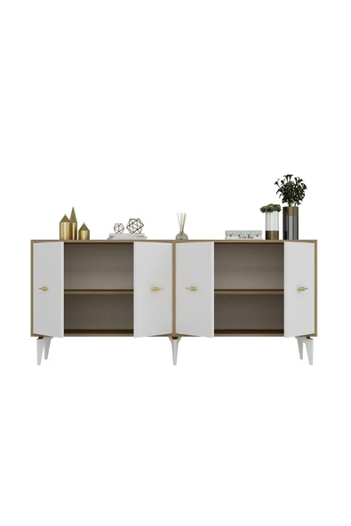 DEMONTE DECOR Sinta 180 Cm Konsol (KX180) Safirmeşe-beyaz - 6