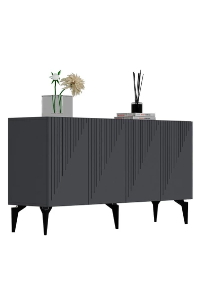 DEMONTE DECOR Grand Konsol Antrasit-antrasit - 6